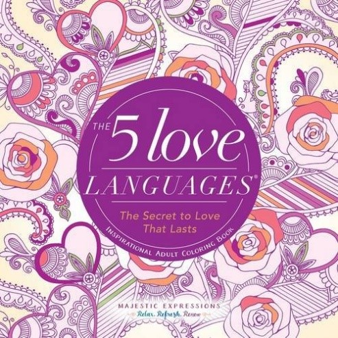 5 LOVE LANGUAGES ADULT COLORING BOOK